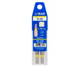 PUNTA ATORNILLAR DIN3126 STANDARD - 1520 - TORX 15 - L50 - (pack 2 uds.  -  EUR/pack)