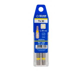 PUNTA ATORNILLAR DIN3126 STANDARD - 1520 - TORX 25 - L50 - (pack 2 uds.  -  EUR/pack)