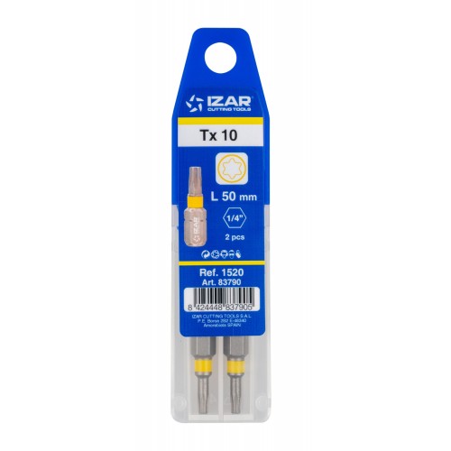 PUNTA ATORNILLAR DIN3126 STANDARD - 1520 - TORX 30 - L25 - (pack 2 uds.  -  EUR/pack)