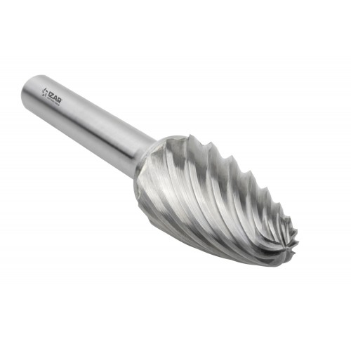 FRESA ROTATIVA METAL DURO NORMA-RBF (F) OJIVA REDONDEADA - 9268 - 09,60X06,00 mm DENTADO INOX