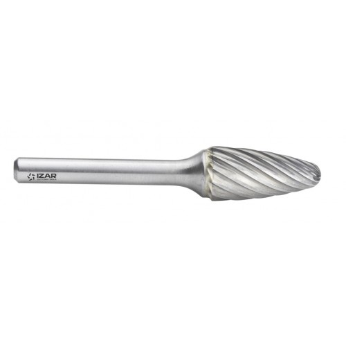 FRESA ROTATIVA METAL DURO NORMA-RBF (F) OJIVA REDONDEADA - 9268 - 12,70X06,00 mm DENTADO INOX