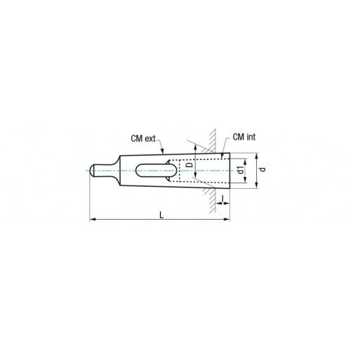 REF. 1101 CONO REDUCTOR DIN2185