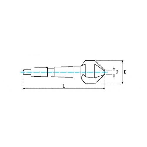 REF. 2685 AVELLANADOR HSS DIN335D CONICO 90º