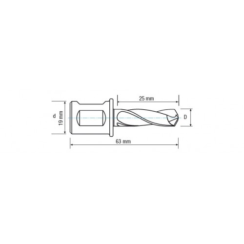 REF. 4079 BROCA HSS-XT MAQUINA ELECTROMAGNETICA