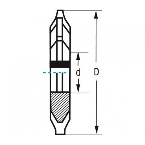 REF. 5100 FRESA AGUJERO HSS MODULAR TALLADO-ENGRANAJES