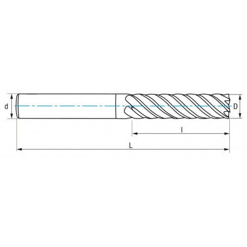 REF. 9415 FRESA SUPER-ACABADO GRANO UF DIN6528 LARGA NZ