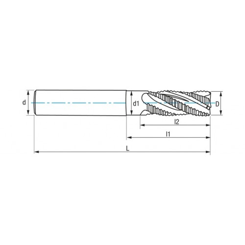 REF. 9644 FRESA DESBASTE MICROGRANO IZAR-STD.NR NZ