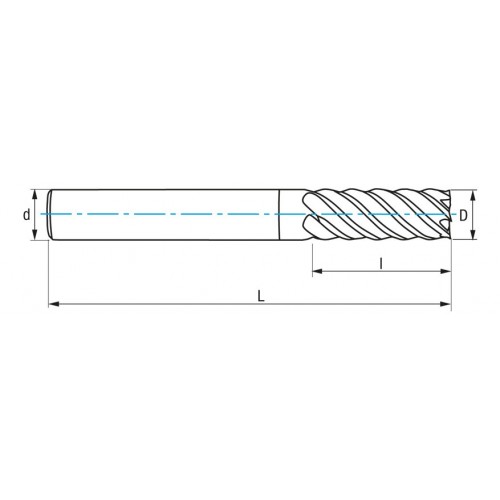 REF. 9405 FRESA SUPER-ACABADO GRANO UF DIN6528 NZ