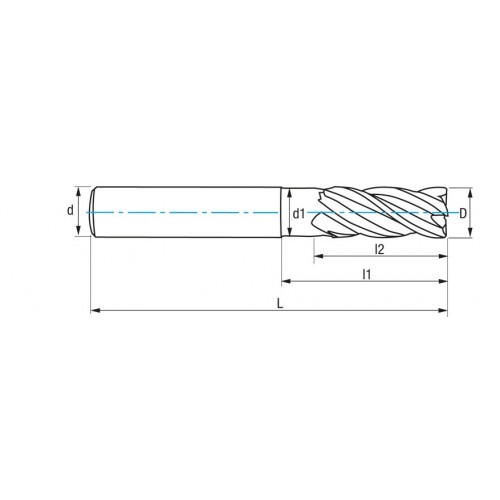 REF. 9406 FRESA HELICE VARIABLE GRANO UF DIN6528N NZ