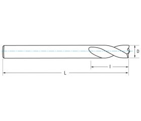 REF. 1604 BROCA HSS Co PUNTOS-SOLDADURA