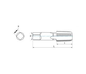 REF. 3017 MACHO MANO HSS DIN2181 (NPT)