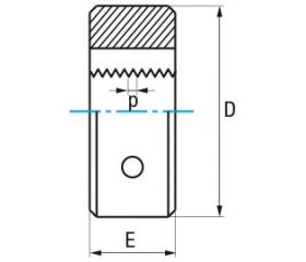 REF. 3507 COJINETE MANO HSS DIN223B (NPT)