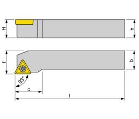 REF. 8703 PORTAPLAQUITAS TORNEADO EXTERIOR STJC-93º NEGATIVA (TC..)