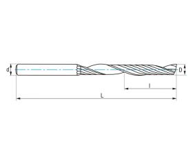 REF. 9417 FRESA PULIDA MICROGRANO 1Z ALUMINIO LARGA