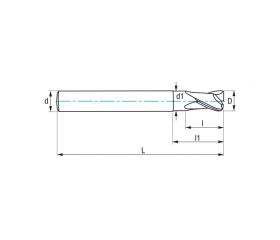 REF. 9460 FRESA TORICA GRANO UF DIN6528N 2Z