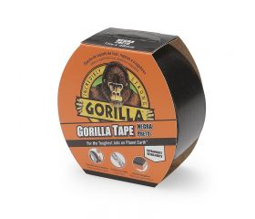 CINTA AMERICANA REFORZADA GORILLA TAPE NEGRA 11 M X 48 MM