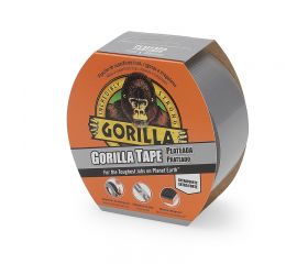 CINTA AMERICANA REFORZADA GORILLA TAPE PLATA 11 M x 48 mm