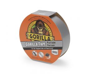 CINTA AMERICANA REFORZADA GORILLA TAPE PLATA