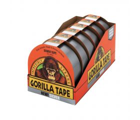 CINTA AMERICANA REFORZADA GORILLA TAPE PLATA