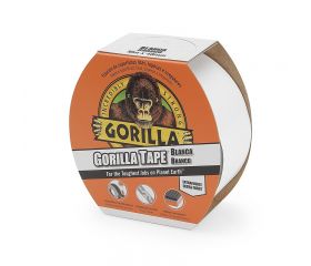 CINTA AMERICANA REFORZADA GORILLA TAPE BLANCA 10 M X 48 mm