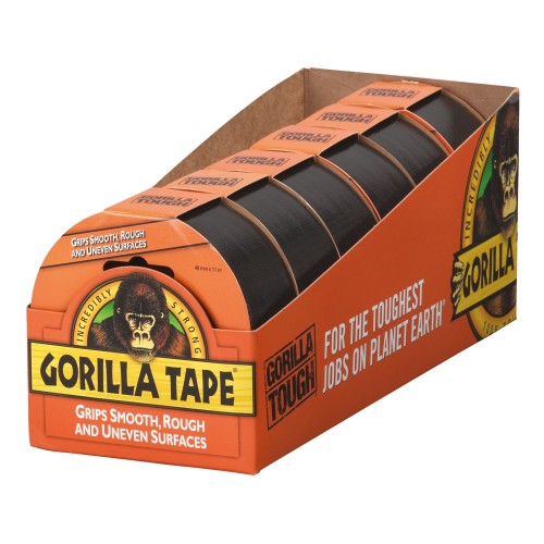 CINTA AMERICANA REFORZADA GORILLA TAPE NEGRA