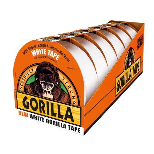 CINTA AMERICANA REFORZADA GORILLA TAPE BLANCA