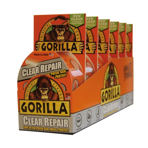 CINTA TRANSPARENTE GORILLA CLEAR REPAIR 8,02 M X 48 mm