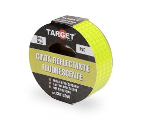 CINTA REFLECTANTE FLUORESCENTE 33M X 50mm