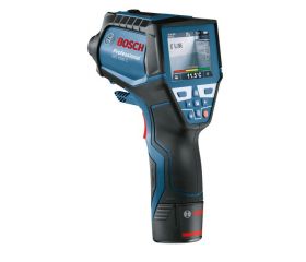 Bosch Professional 12V System Termómetro de infrarrojos GIS 1000 C (sin batería ni cargador, con función de aplicación, rango de temperatura: de –40 °C a 1000 °C, en caja)