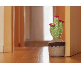 Tope de puerta textil 1 Kg. Cactus / verde