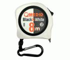 Flexómetro MEDID Black &amp; White 8 m x 28 mm- ref 6828