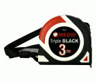 Flexómetro MEDID Triple BLACK 3 m x 16 mm Ref 7163