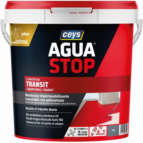 AGUASTOP TRANSIT GRIS 5KG