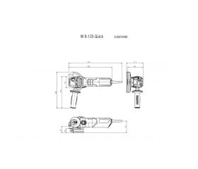 W 9-125 Quick Amoladora angular