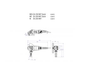 W 26-230 MVT Amoladora angular