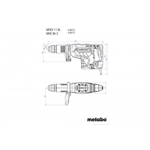 MHEV 11 BL Martillo cincelador