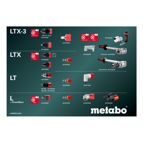 SB 18 LTX-3 BL Q I Metal Taladro atornillador de percusión de batería