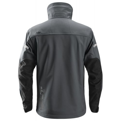 1200 Chaqueta Softshell AllroundWork gris acero/ negro