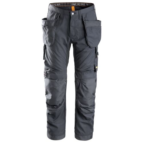 6201 Pantalón largo AllroundWork con bolsillos flotantes gris acero talla 60