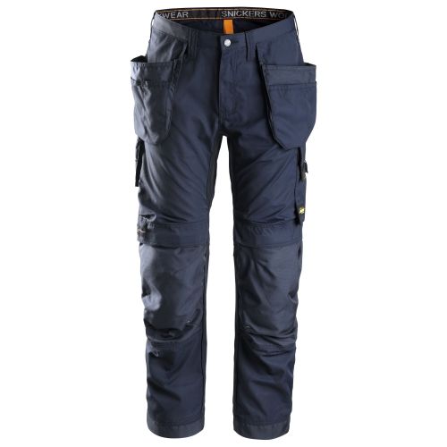 6201 Pantalón largo AllroundWork con bolsillos flotantes azul marino talla 46