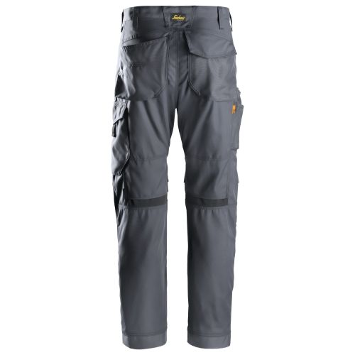 6301 Pantalones largos de trabajo AllroundWork color gris acero