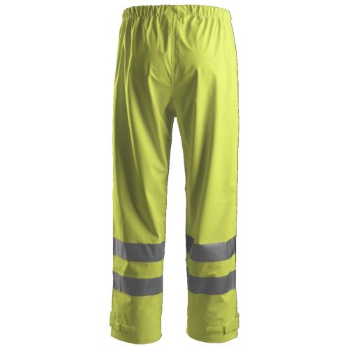 8243 Pantalón Impermeable PU Alta Visibilidad Clase 2 Naranja