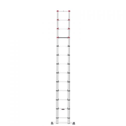 Escalera telescópica de aluminio FlexLine 380 de 13 peldaños