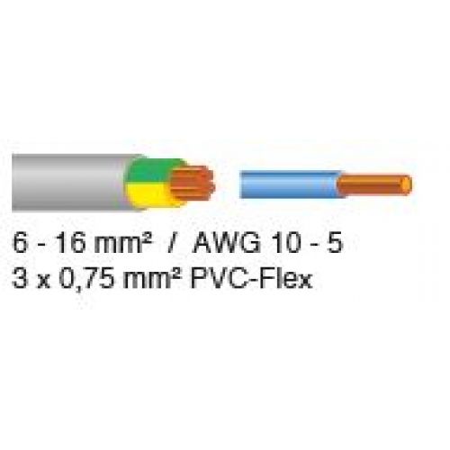 Alicate pelacables 6-16²