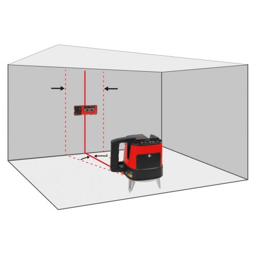 Nivel láser de líneas robotizado Lino ML180