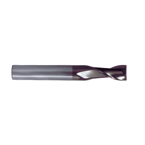 Fresa frontal metal duro DIN 6527 L/6528 2 labios (Ø 14 mm)