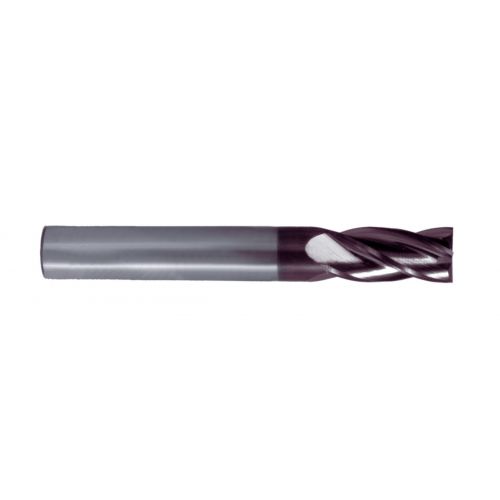Fresa frontal de metal duro DIN 6527 K 4 labios (Ø 18 mm)