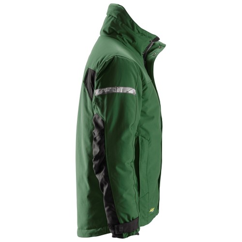 1100 Chaqueta de invierno AllroundWork 37.5® verde forestal/ negro