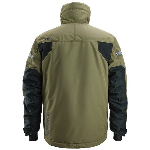 1100 Chaqueta de invierno AllroundWork 37.5® verde khaki/ negro