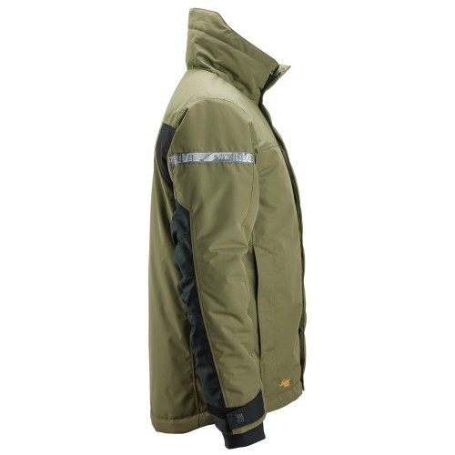 1100 Chaqueta de invierno AllroundWork 37.5® verde khaki/ negro